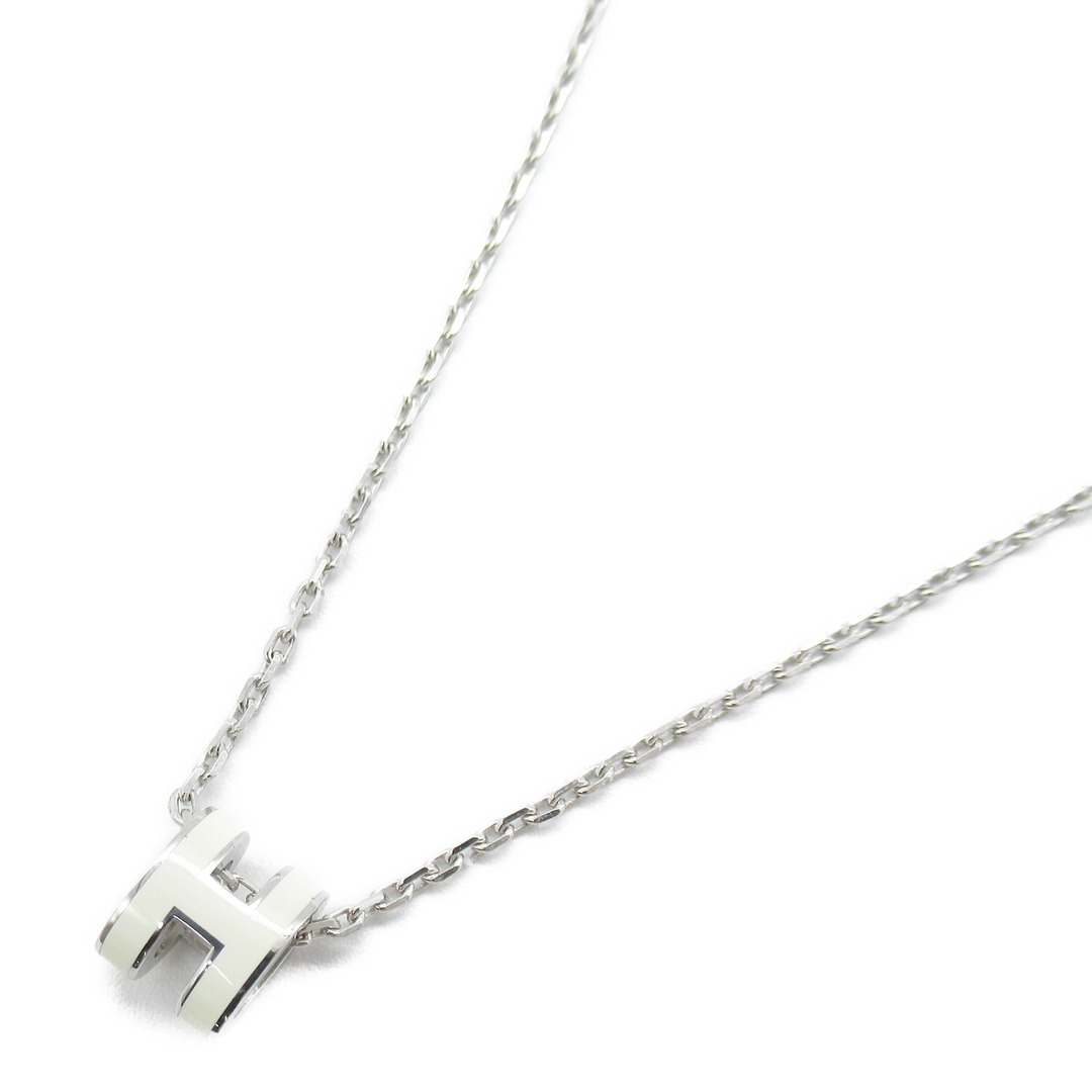 HERMES エルメス ミニ ポップH WHITE ネックレス ペンダント