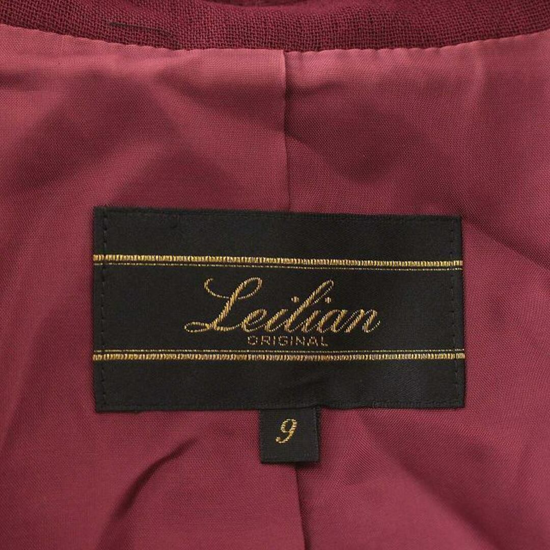 leilian - レリアン Leilian テーラードジャケット ウール 9号 M
