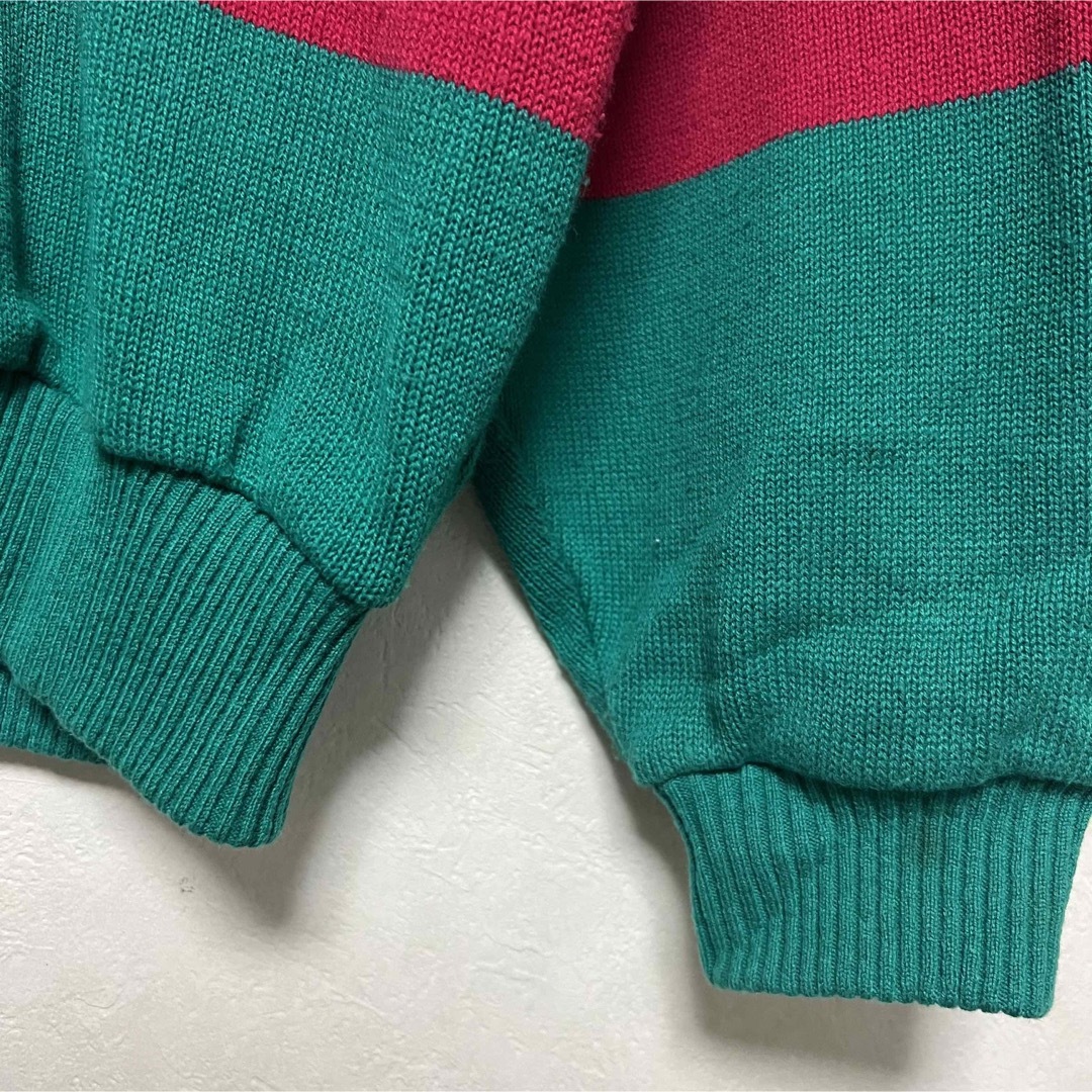 Munsingwear(マンシングウェア)のMUNSINGWEAR マンシングウェア　90s ボーダー　カーディガン メンズのトップス(カーディガン)の商品写真