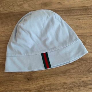 グッチ(Gucci)のお値下げ中　GUCCI ベビー　帽子　コットン　9/12m(帽子)