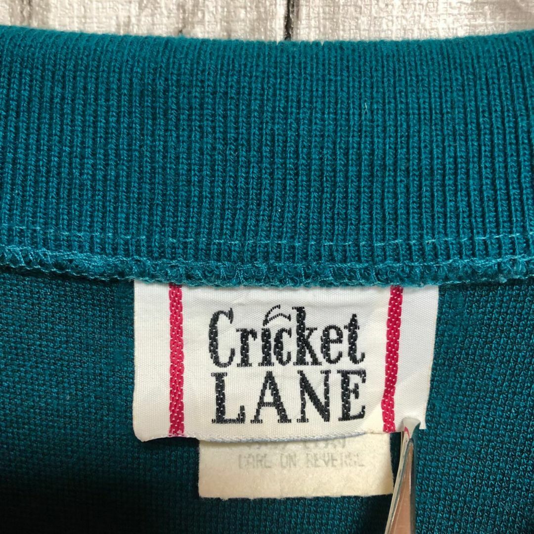 【Cricket LANE】 アメリカ製 ヴィンテージ ニット ペイズリー柄 レディースのトップス(ニット/セーター)の商品写真