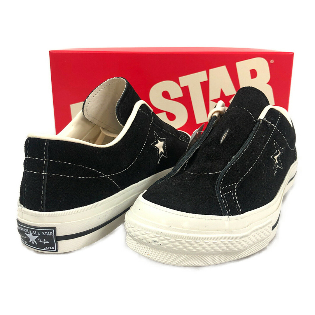 CONVERSE コンバース ONE STAR J VTGワンスター シューズ 日本製 スニーカー ブラック サイズUS8.5＝27cm 正規品 / 31929