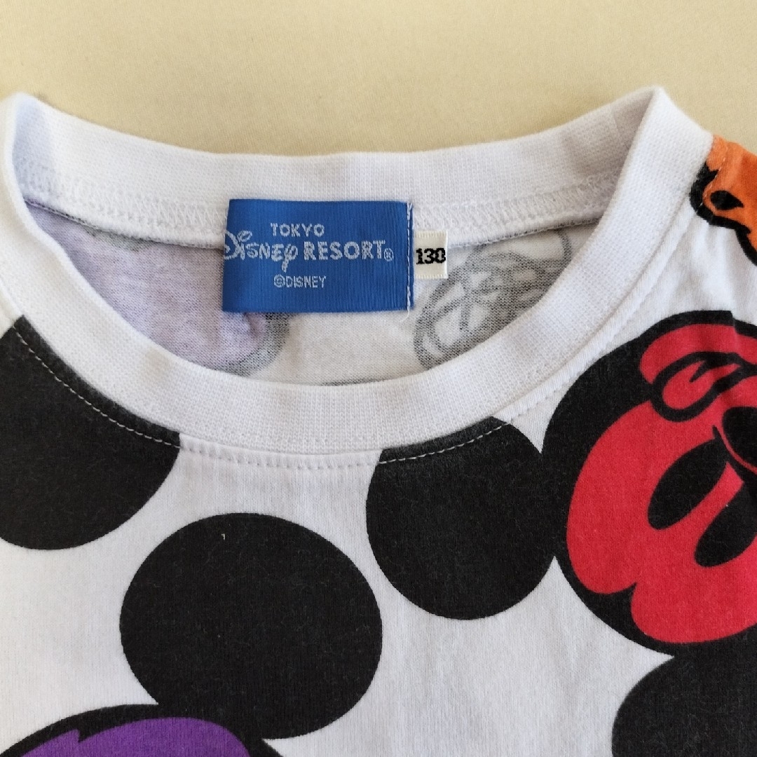 Disney(ディズニー)の【aki樣専用】ミッキーマウスＴシャツ 130㌢ キッズ/ベビー/マタニティのキッズ服男の子用(90cm~)(Tシャツ/カットソー)の商品写真