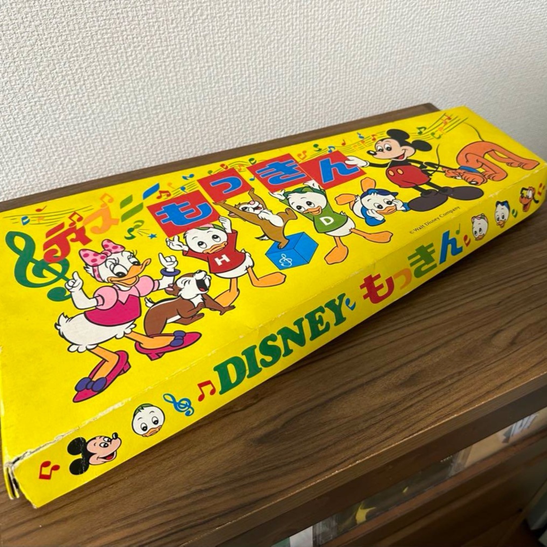 【1980年代】　ディズニー　ヴィンテージ　ミッキー　木琴　【箱付・完品】