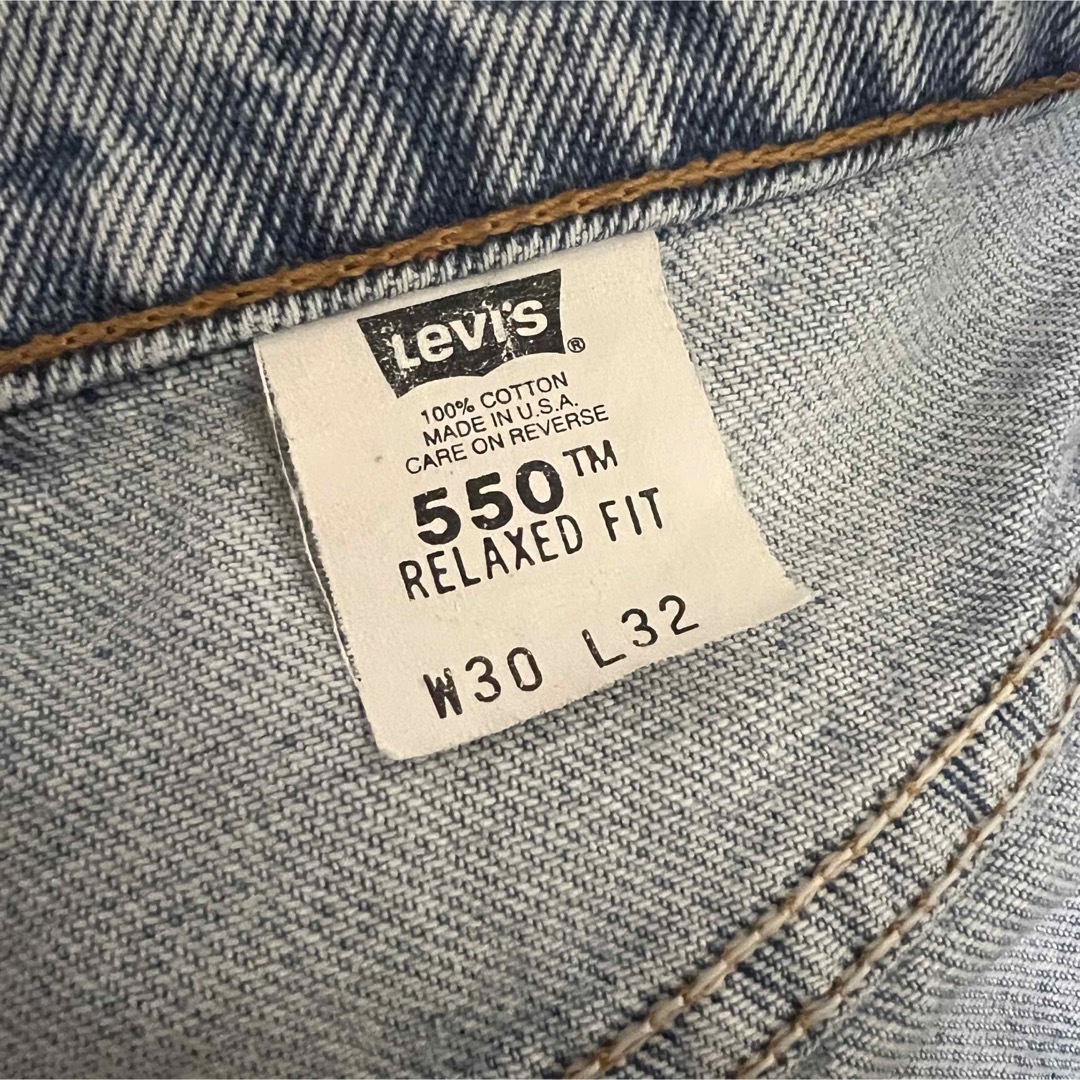 Levi's リーバイス 90s 550 リメイク　w30 ハーフパンツ　デニム