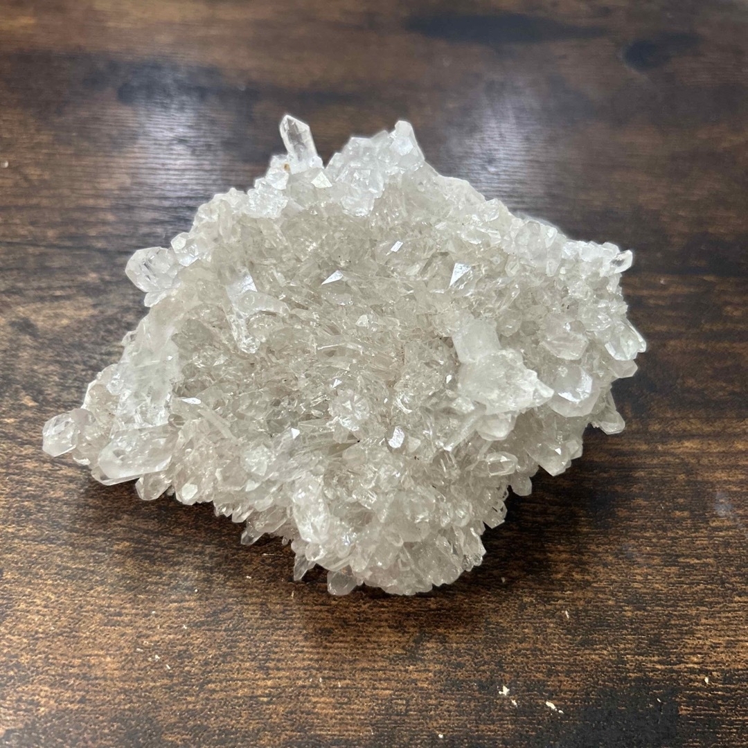 マニカラン水晶クラスター原石-