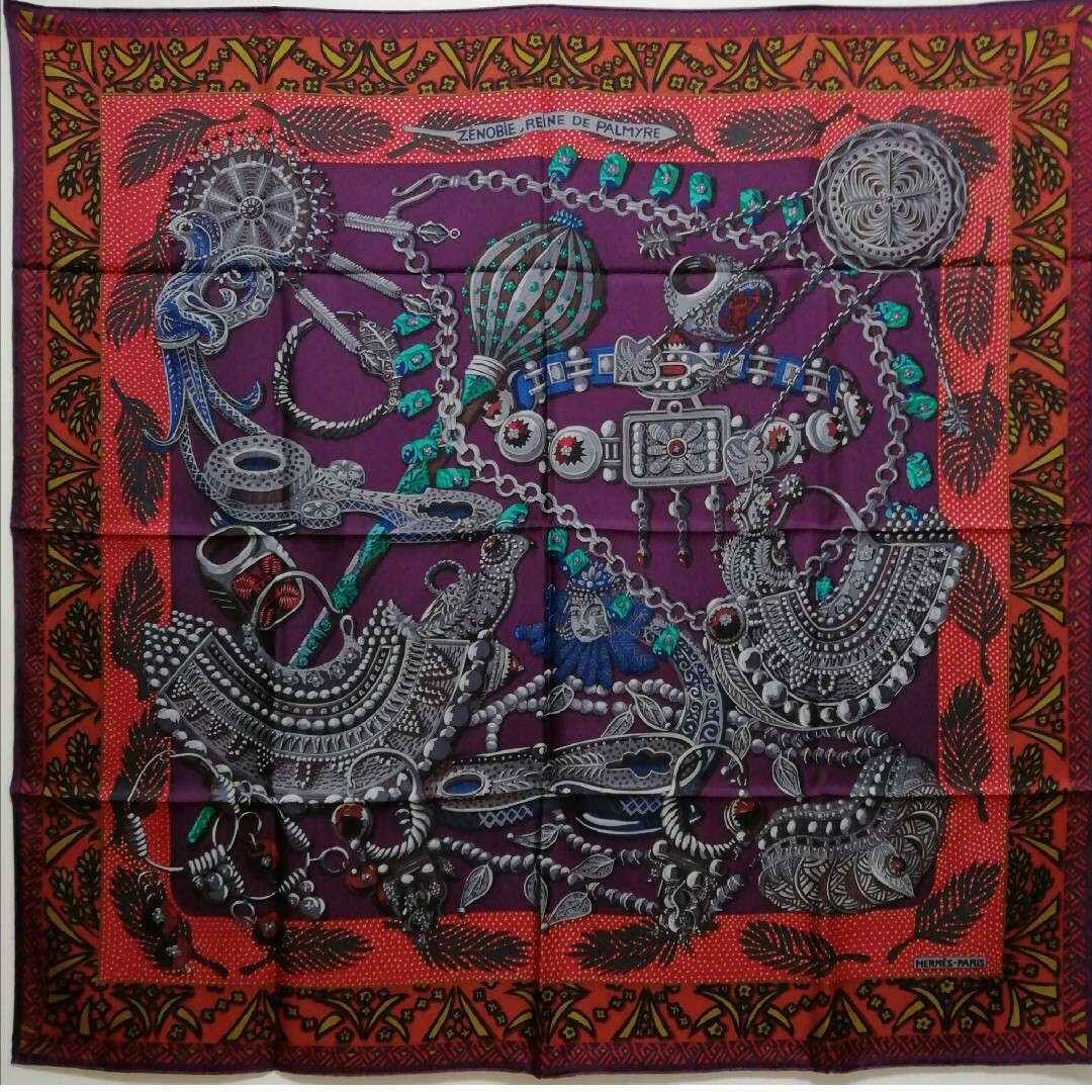 Hermes エルメス スカーフ カレ90 「パルミラの女王ゼノビア」 | フリマアプリ ラクマ
