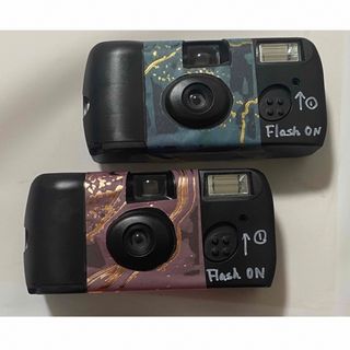 フジフイルム(富士フイルム)の写ルンです シンプルエースSP 27枚撮り　2台セット(フィルムカメラ)