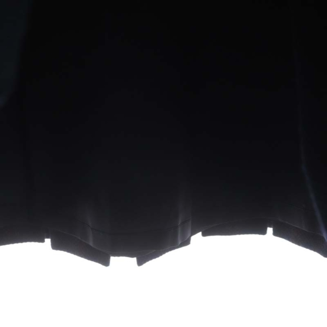 leilian(レリアン)のレリアン プリーツスカート チェック ロング シルク混 9 紺 茶 ボルドー レディースのスカート(ロングスカート)の商品写真