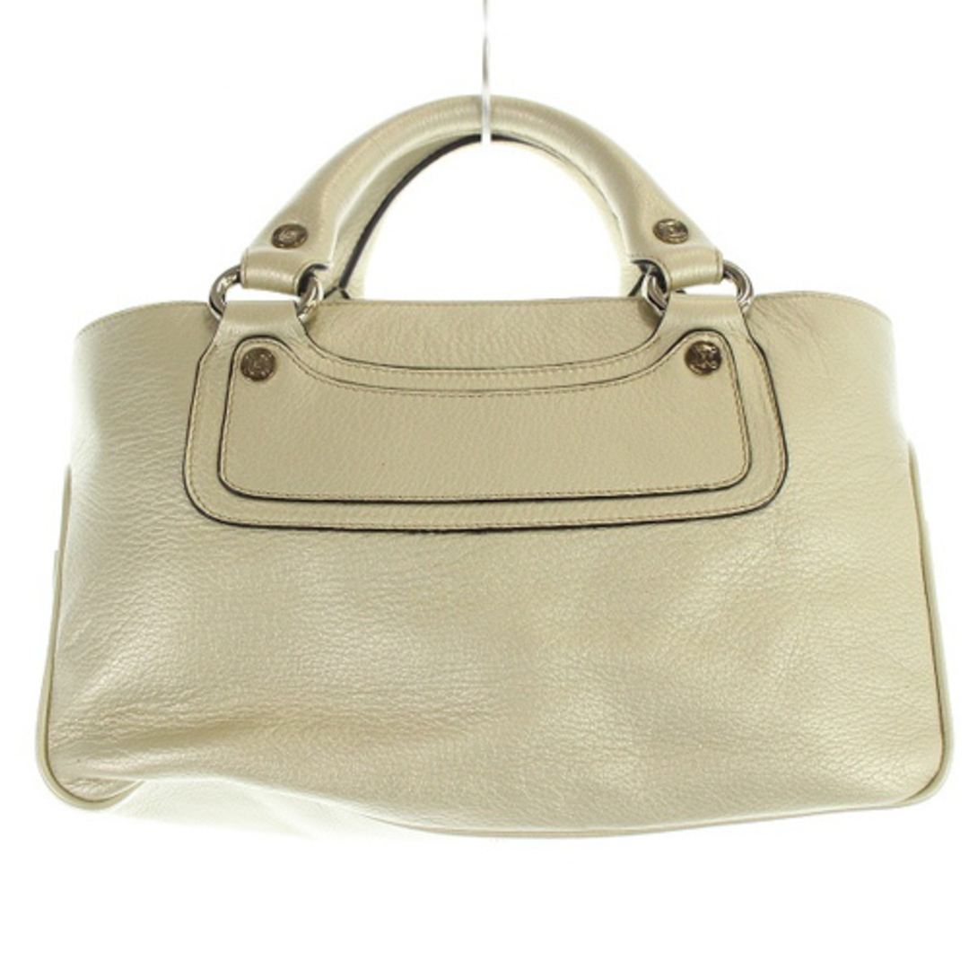celine - セリーヌ メタリックレザー ブギーバッグ ハンドバッグ