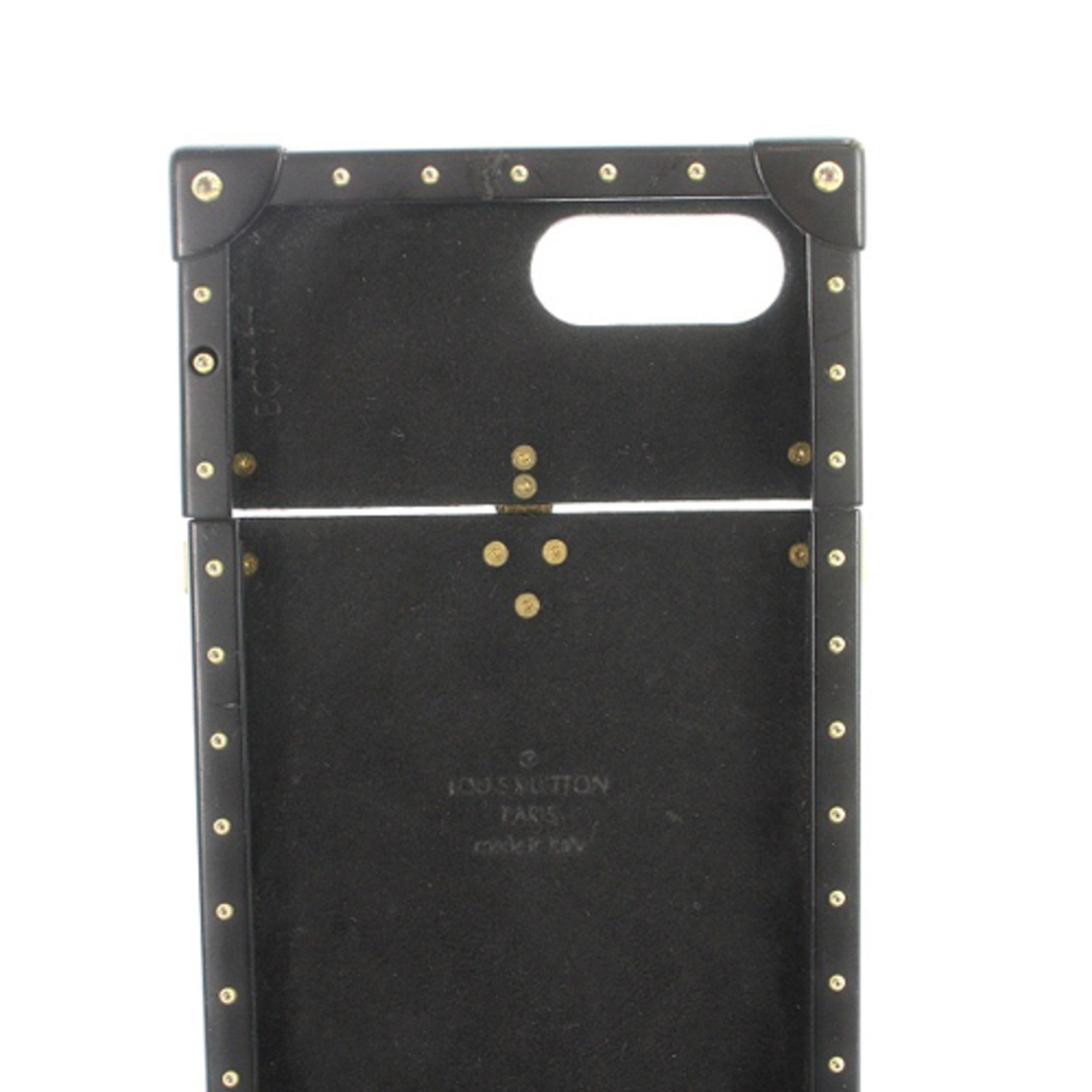 ルイヴィトン アイトランク iPhone7 Plus用ケース 茶色 黒