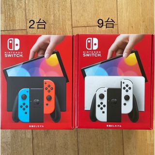 Nintendo Switch - 任天堂スイッチ有機EL ネオン2台 ホワイト9台の通販 ...