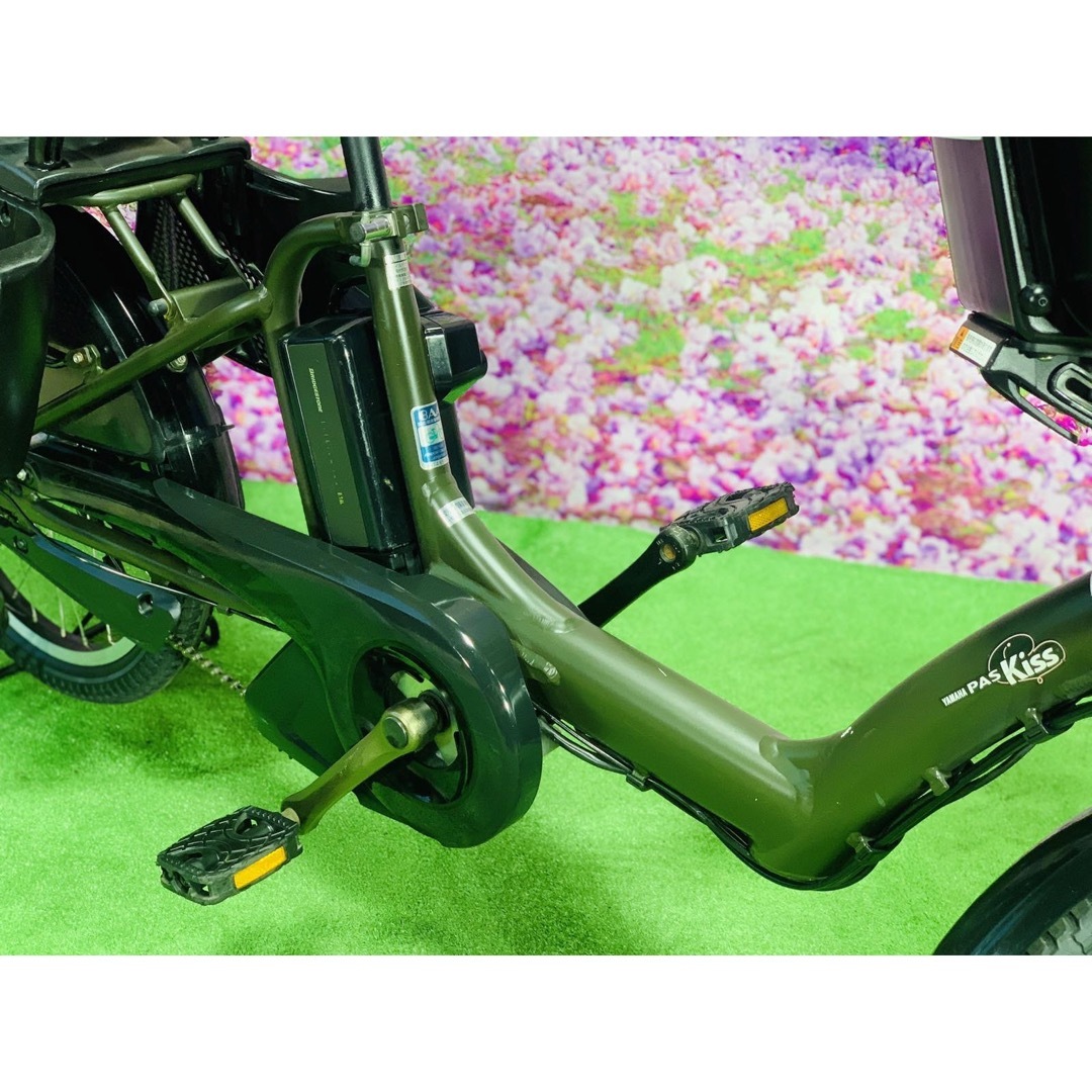 ヤマハ - ☆52子供乗せ30電動アシスト自転車ヤマハ3人乗り対応20インチ