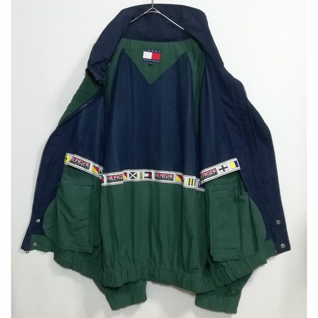 72 90年代 TOMMY HILFIGER スウィングトップ XL ナイロン