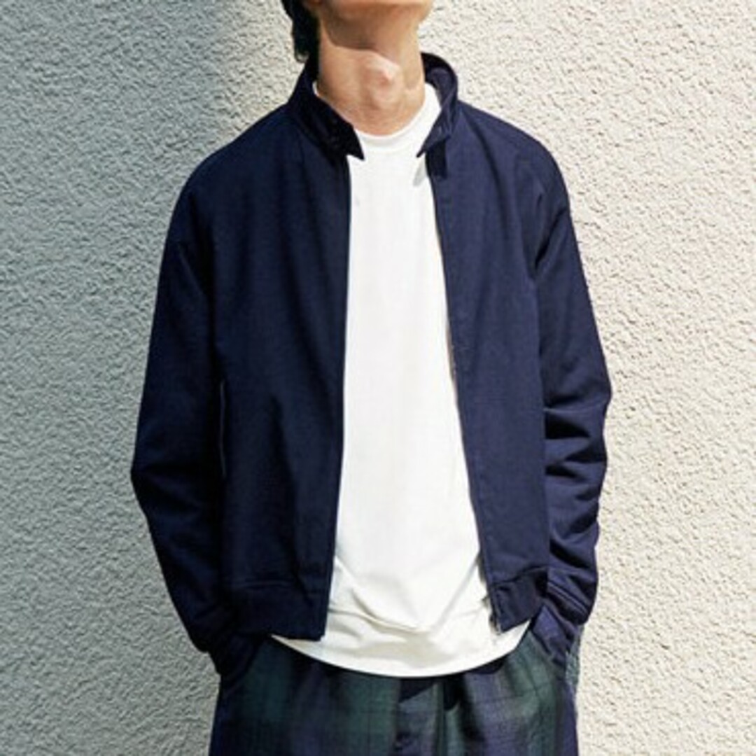 18AW COMOLI × BEAMS ウールサージ スイングトップ ブルゾン