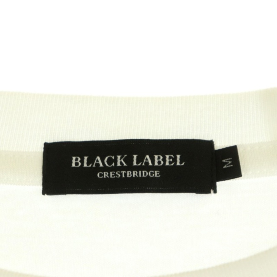 BLACK LABEL CRESTBRIDGE(ブラックレーベルクレストブリッジ)のブラックレーベルクレストブリッジ ロゴ刺繍 半袖 Tシャツ カットソー M メンズのトップス(Tシャツ/カットソー(半袖/袖なし))の商品写真