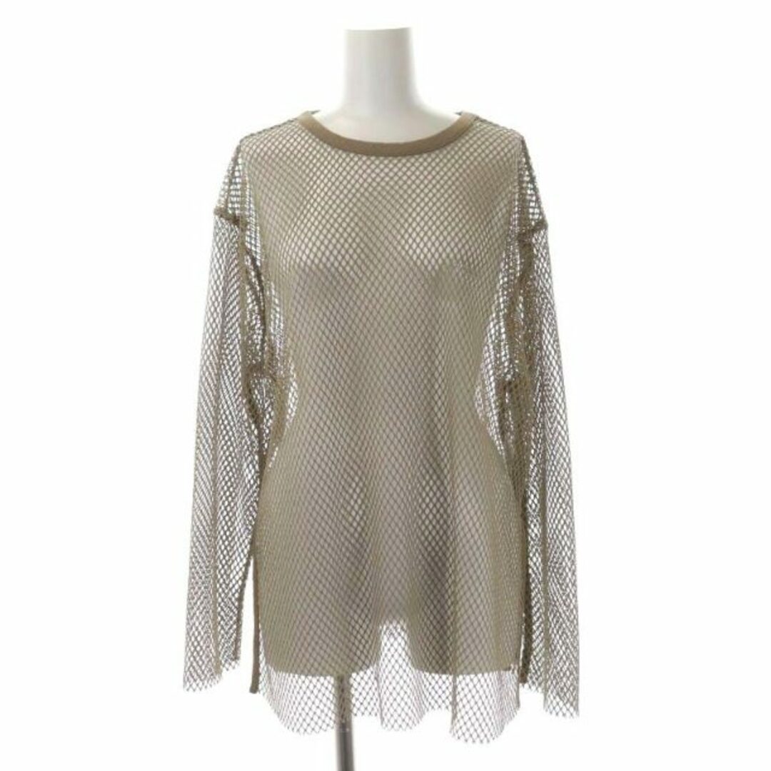 クラネ 23SS WIDE MESH TOPS メッシュトップス カットソーOSクラネCLANE1身幅