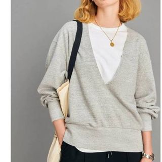 シンゾーン(Shinzone)のTHE SHINZONE  V-NECK SWEAT PULLOVER(トレーナー/スウェット)