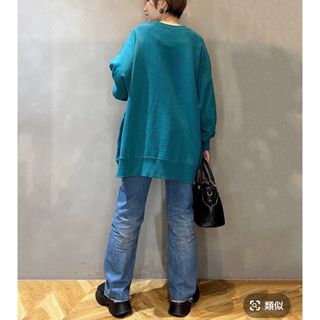 JEANASIS - サーフ様専用☆JEANASIS 袖刺繍プルオーバー ブラックの ...