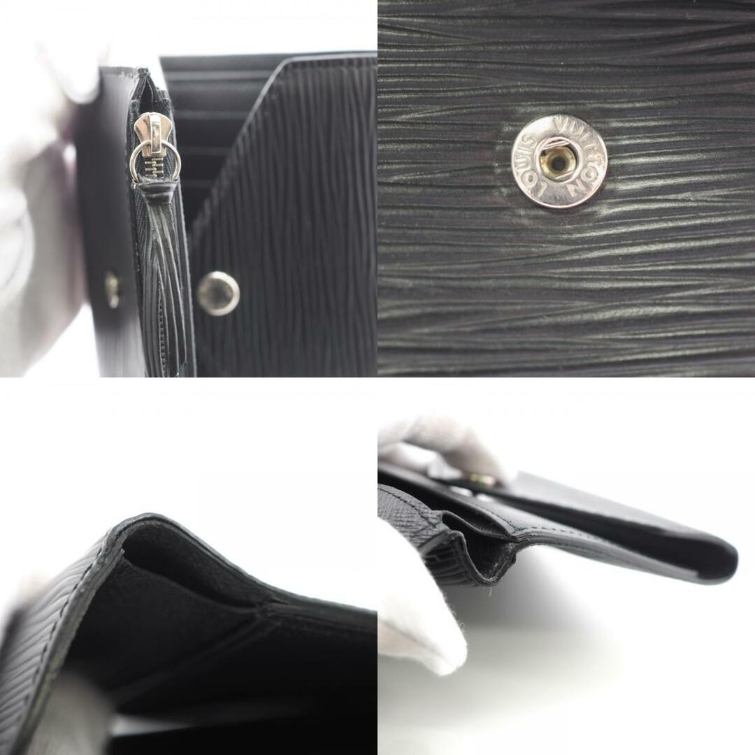 ルイヴィトン LOUIS VUITTON 三つ折り財布 エピ ポルトフォイユ