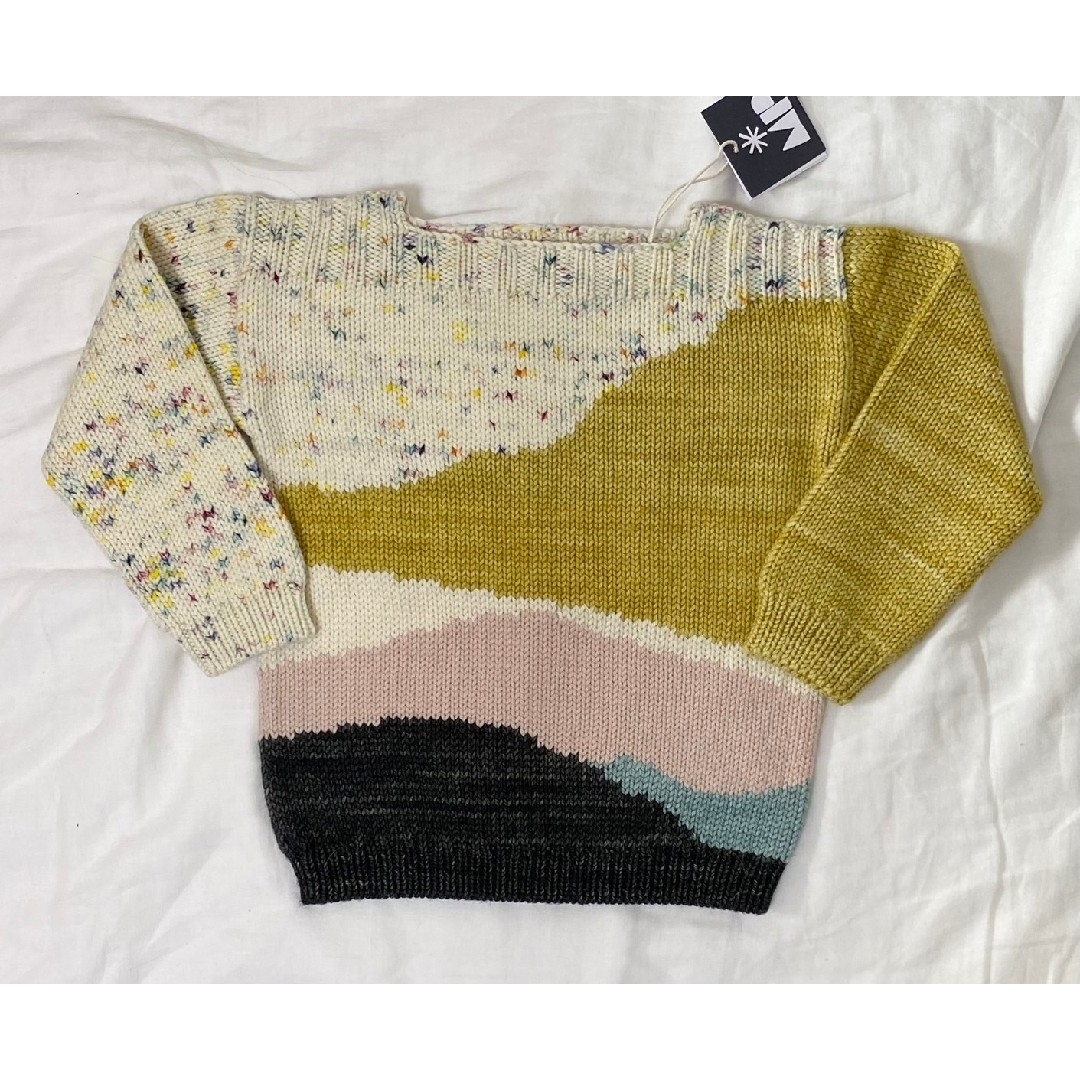 新品！misha&puff   landscape sweater   3-4y