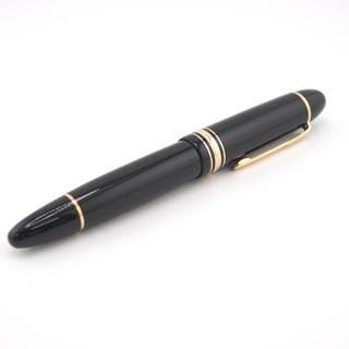 モンブラン MONTBLANC 万年筆, GP×レジン マイスターシュテュック ペン先750 1810 M ブラック