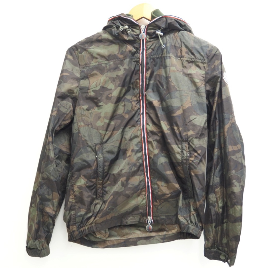 モンクレール MONCLER ナイロンジャケット カモ柄 ジップジャケット