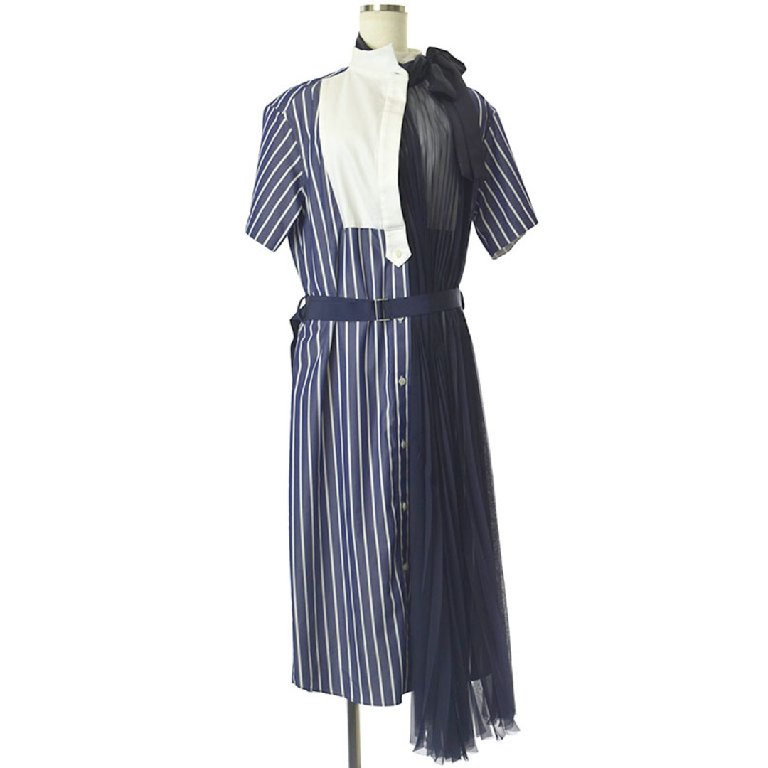 サカイ Cotton Poplin Dress 美品 タグあり