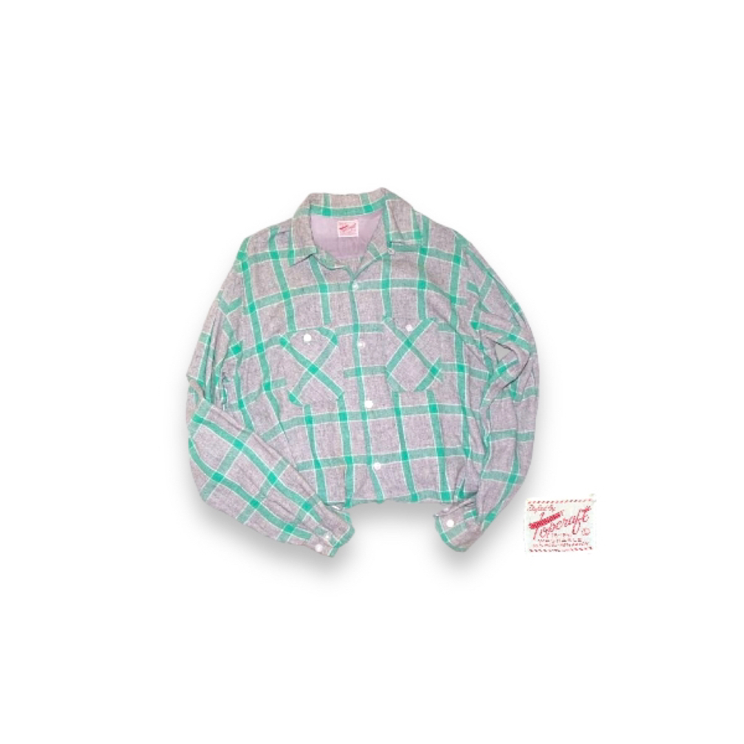 Santa Monica - ▪️50's【TOP CRAFT】VINTAGE SHIRTの通販 by Be