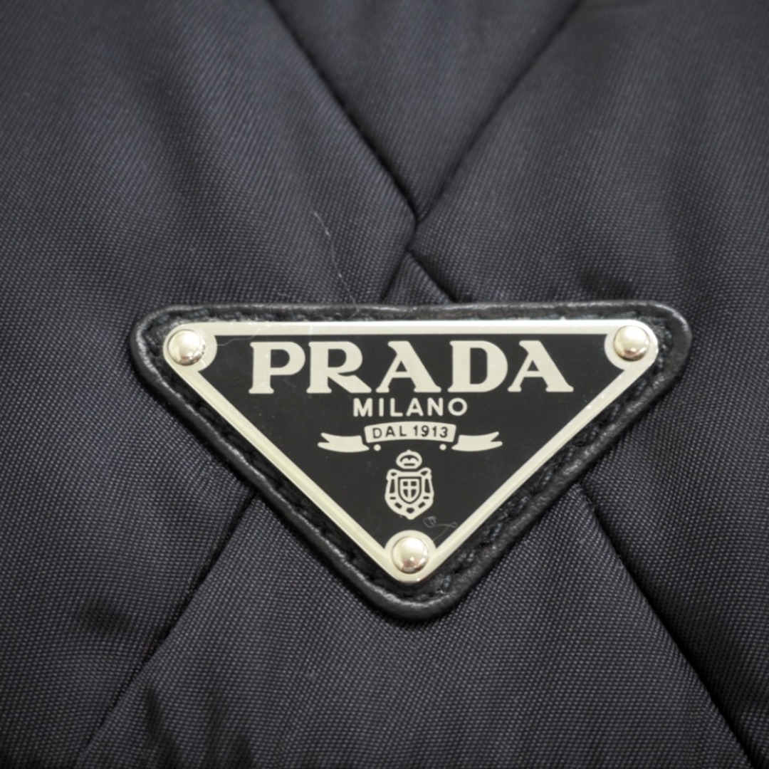 プラダ PRADA ハンドバッグ
 三角プレート テスート 2WAY ショルダーバッグ 1BB024 ブラック