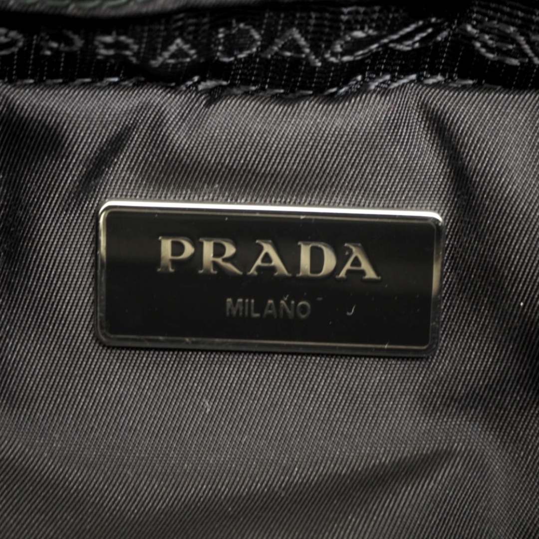 プラダ PRADA ハンドバッグ
 三角プレート テスート 2WAY ショルダーバッグ 1BB024 ブラック