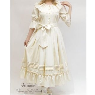 新品タグ付き Amavel アマベル フリルロング ワンピース