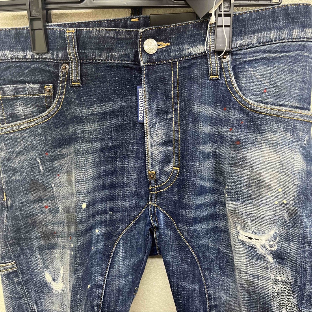 42 青タグ DSQUARED2 タイディ バイカー デニム ジーンズ | www.causus.be
