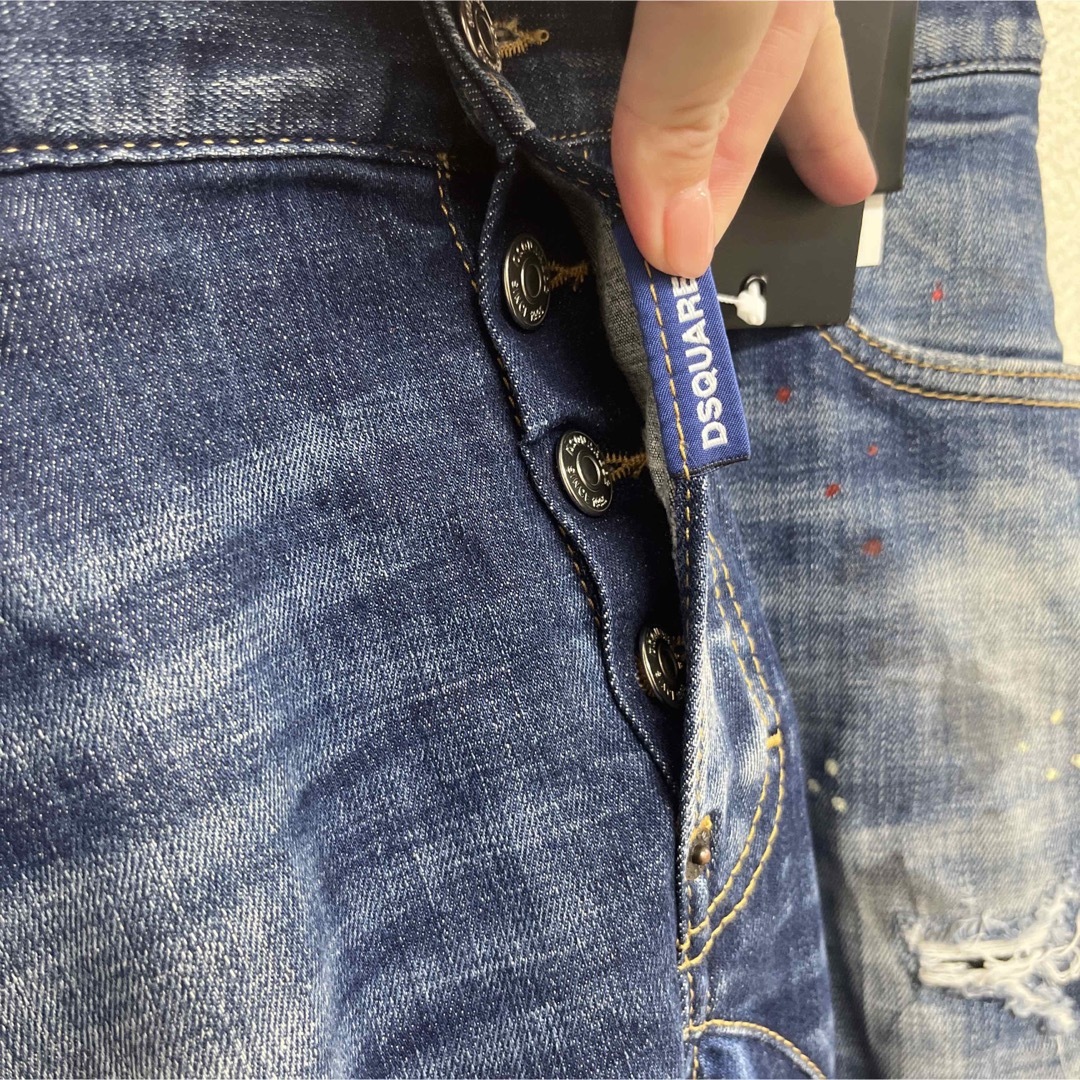 42 青タグ DSQUARED2 タイディ バイカー デニム ジーンズ | www.causus.be