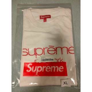 Supreme  22SS  Classic Logo Tee  Navy XL