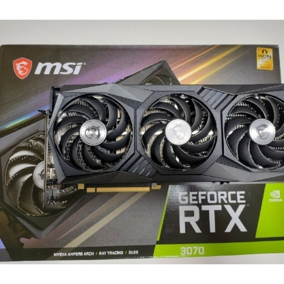 新品送料込 MSI GeForce RTX 3070 GAMING X TRIO