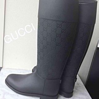 グッチ(Gucci)のグッチ レインブーツ 最終値下げ(レインブーツ/長靴)