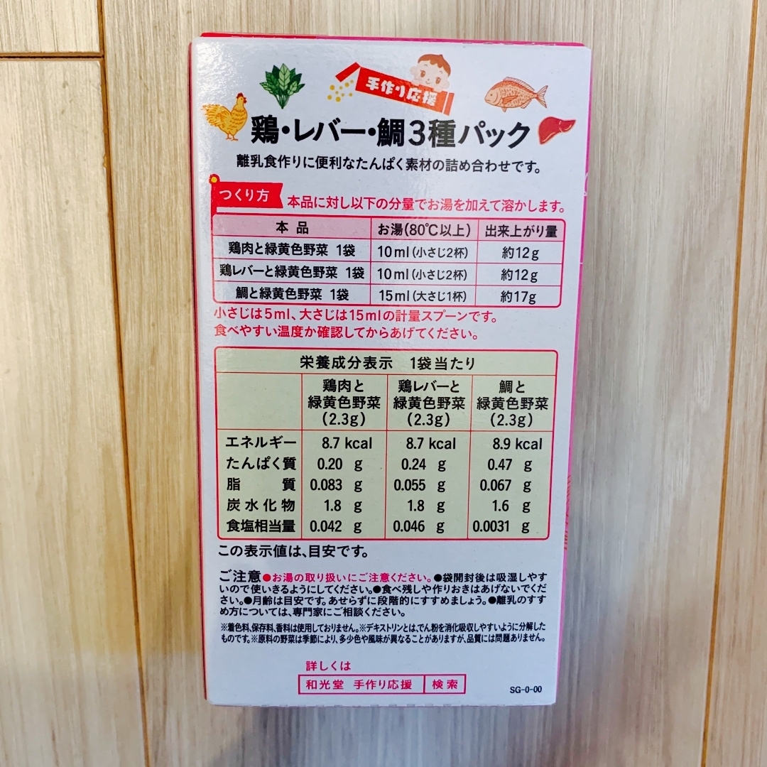 和光堂(ワコウドウ)の【リッカ様用】離乳食セット 食品/飲料/酒の加工食品(レトルト食品)の商品写真