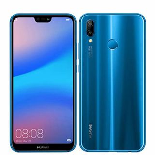 ファーウェイ(HUAWEI)の【中古】 HWV32 HUAWEI P20 lite クラインブルー 本体 au Aランク スマホ ファーウェイ  【送料無料】 hwv32bl8mtm(スマートフォン本体)