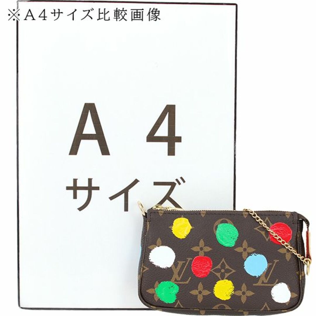 ポーチルイヴィトン ミニポシェットアクセソワール モノグラム アクセサリーポーチ 草間彌生 LV×YK コラボ 限定 ペインティッドドット 新品 5702