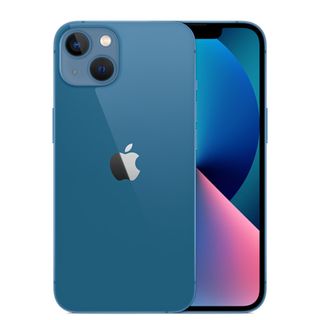 アップル(Apple)のバッテリー90%以上 【中古】 iPhone13 128GB ブルー SIMフリー 本体 スマホ アイフォン アップル apple  【送料無料】 ip13mtm1754b(スマートフォン本体)