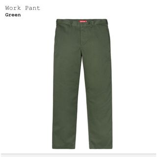 シュプリーム(Supreme)のSupreme Work Pant Green 30(ワークパンツ/カーゴパンツ)