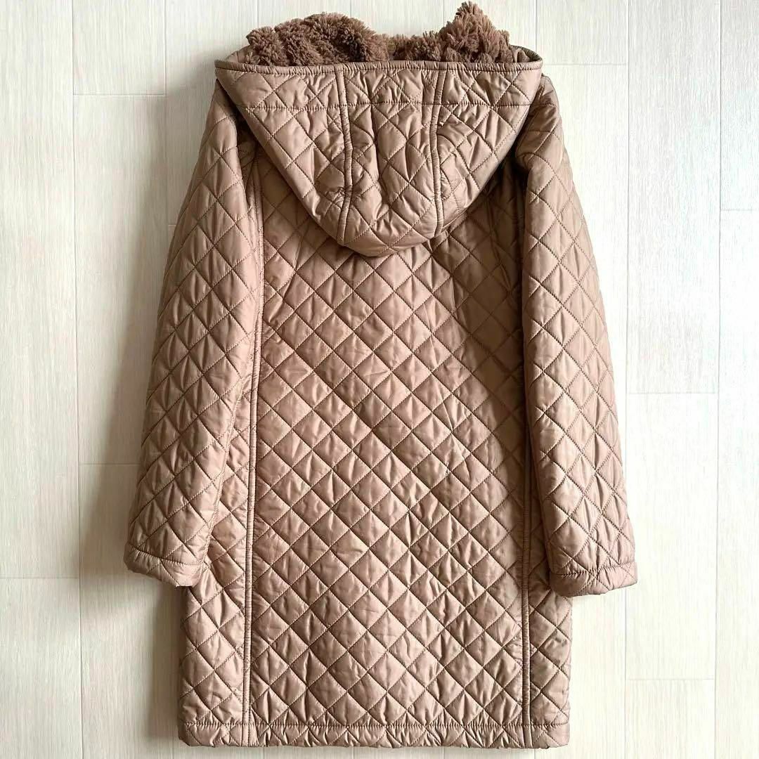美品☆Mackintoshマッキントッシュ ベージュキルティングロングコート