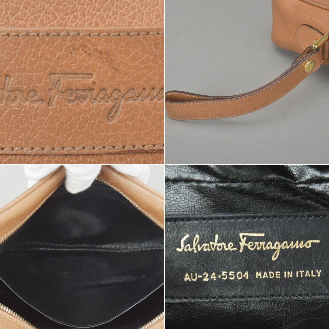 Salvatore Ferragamo - フェラガモ♡セカンドバッグ バニティポーチ 本