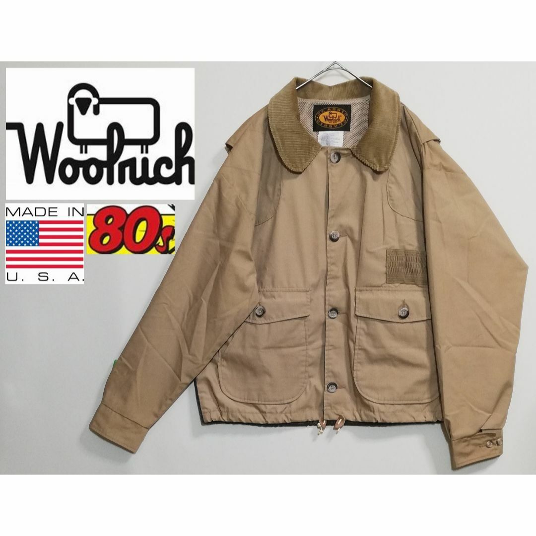 65 80年代 Vintage WOOLRICH アメリカ製 ハンティング-