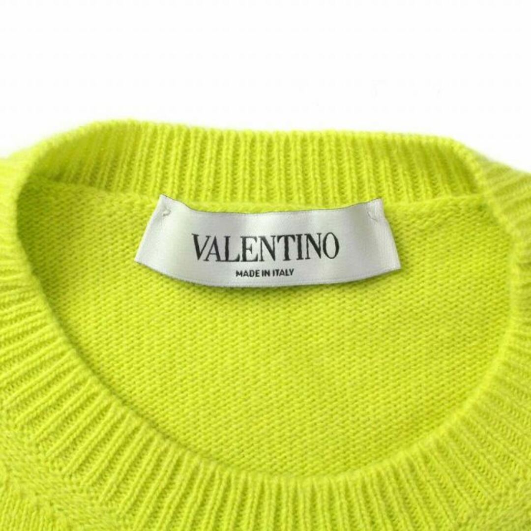 VALENTINO - VALENTINO ニット セーター ウール カシミヤ混 フェザー