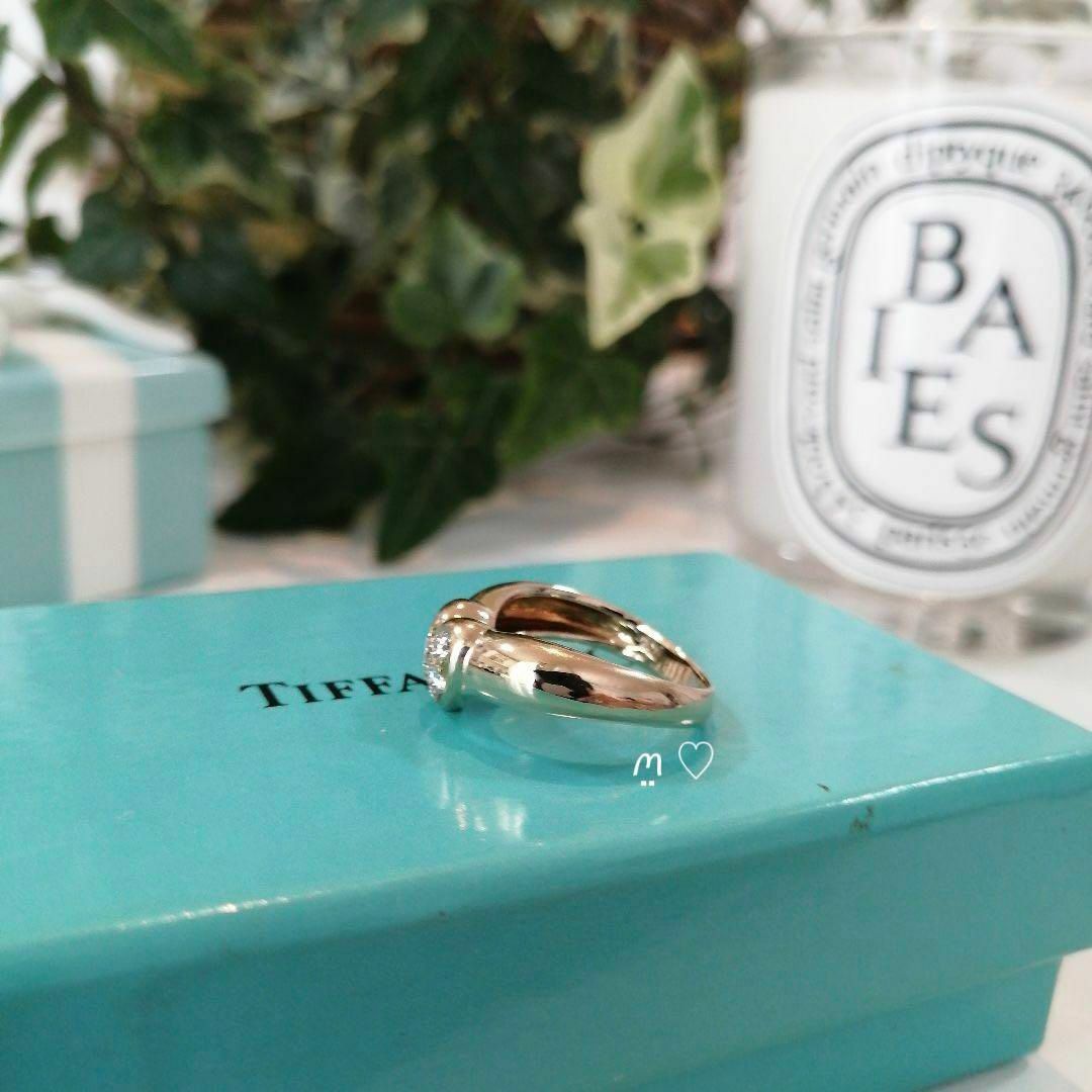 Tiffany & Co. - ティファニー ハートパヴェダイヤモンドリング 8号