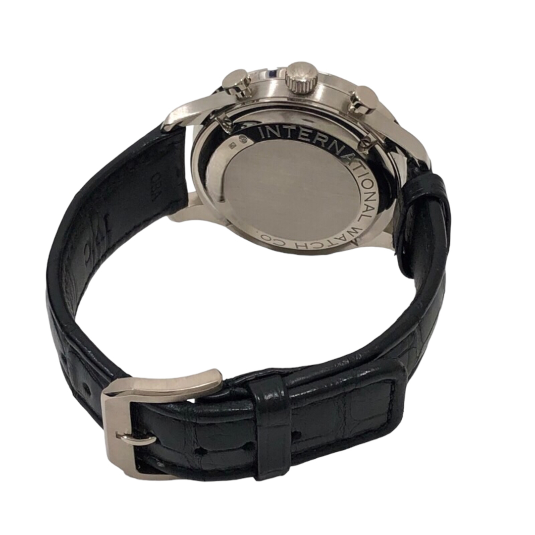 IWC(インターナショナルウォッチカンパニー)の　インターナショナルウォッチカンパニー IWC ポルトギーゼ クロノグラフ IW371431 グレー文字盤 K18WG/レザーストラップ(アリゲーター) メンズ 腕時計 メンズの時計(その他)の商品写真