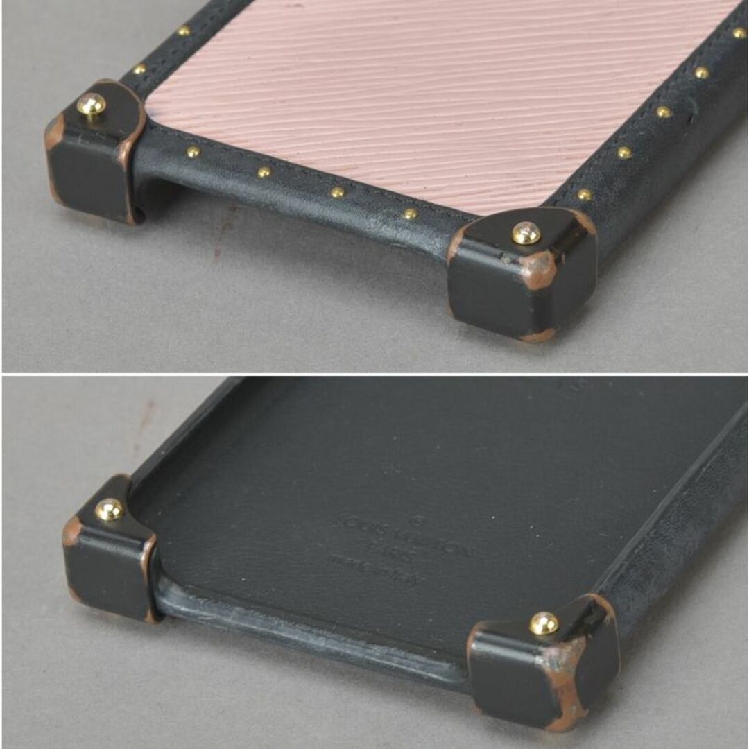 ルイヴィトン♡アイトランクライト iPhoneX・XS アイフォンケース ピンク
