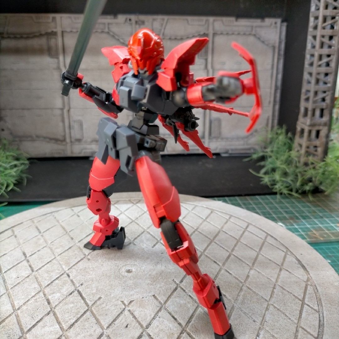 KM-174、シングルソーディアン、ガンプラジャンク完成品。の通販 by 素材屋｜ラクマ